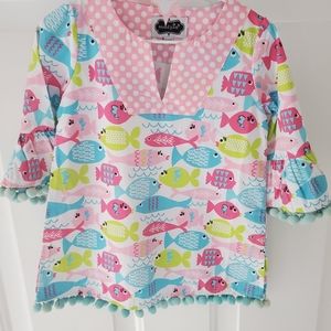Mud Pie Fish Tunic